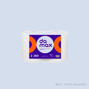 Toalla papel 250 mts Damax