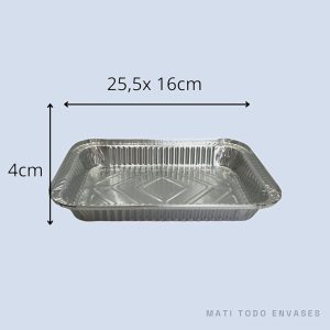 Aluminio C/40 con tapa de cartón