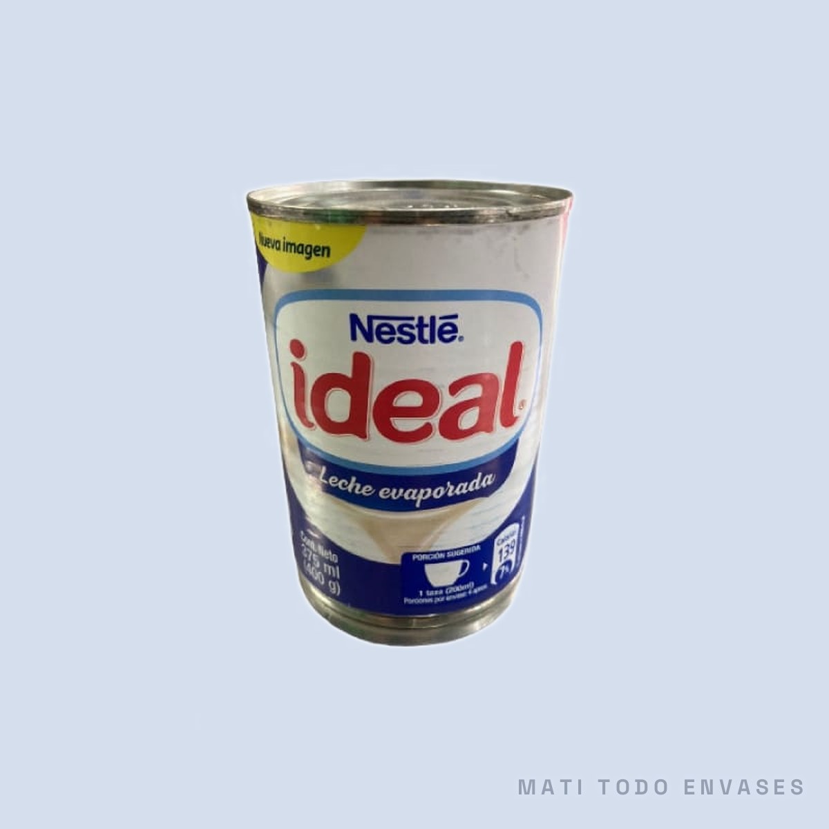 Leche evaporada Ideal · 400 ml