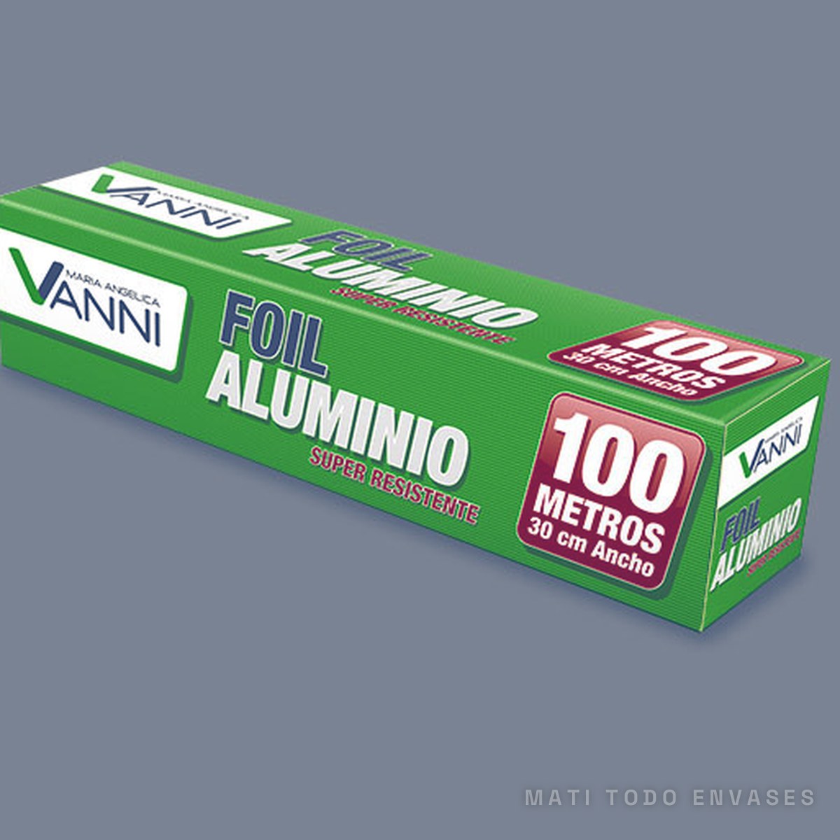 Rollo de aluminio 30 cm × 100 m