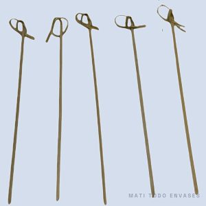 Brochetas nudo 18 cm · 100 u